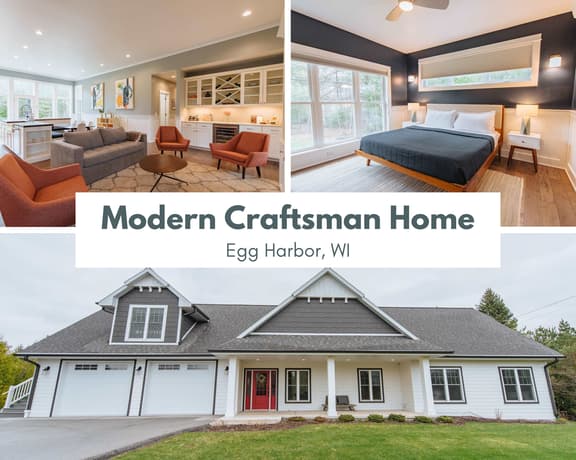 Modern Craftsman Home in Egg Harbor - Image 1